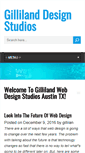 Mobile Screenshot of gillilanddesignstudios.com