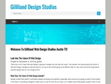 Tablet Screenshot of gillilanddesignstudios.com